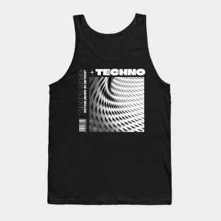 TECHNO  - Modern Art Tank Top